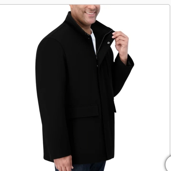 (5)Nautica Men's Wool Blend Coat - Picture 2 of 4